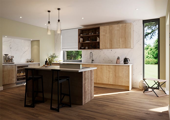 Windermere, Linen - Twist&Fit Roman Blind - Image 7